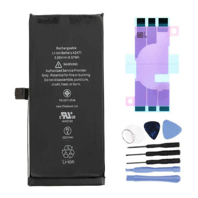 iPhone 12 Mini Batterij/Accu AAA+ Kwaliteit + Gereedschap & Batterij Sticker