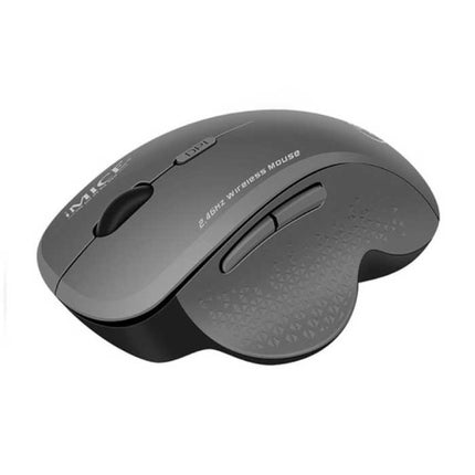 Draadloze Muis - 2.4GHz 1600DPI Optisch / Ergonomisch / Rechtshandig - Grijs