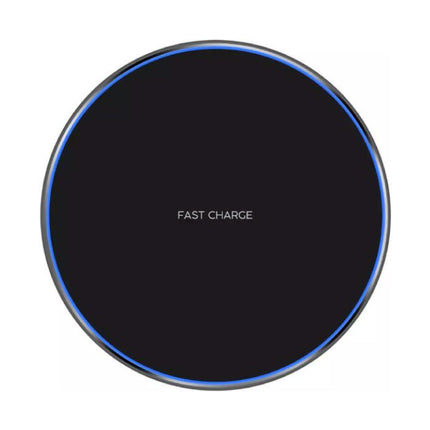 Qi GY-68 Universele Draadloze Oplader 9V - 1.67A Wireless Charging Pad Zwart