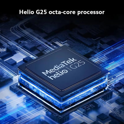 Redmi 10A Smartphone - 4 GB RAM - 128 GB Opslag - 13 + 5 MP Camera - 5000mAh Batterij - Zwart