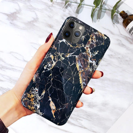 iPhone 6S Plus Hoesje Marmer Textuur - Shockproof Glossy Case Graniet Cover Cas TPU