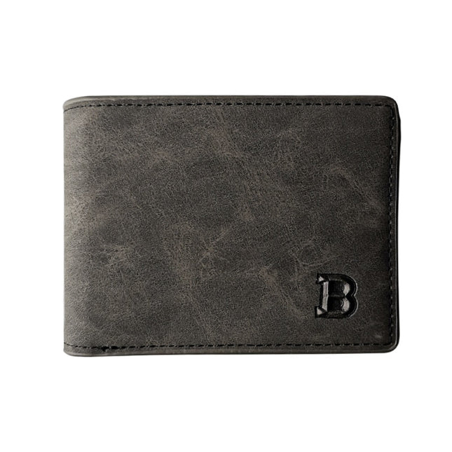 Dunne Billfold Portemonnee voor Heren - Waterdicht Creditcardhouder Munten Rits Portefeuille Bruin
