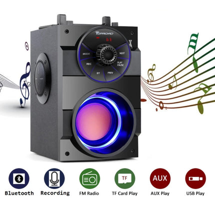 A100 Draadloze Speaker - 11W Luidspreker Wireless Bluetooth 5.0 Soundbar Box Zwart