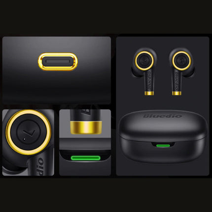 Particle Draadloze Oortjes TWS Button Control Bluetooth 5.0 Ear Wireless Buds Earphones Earbuds Oortelefoon Zwart