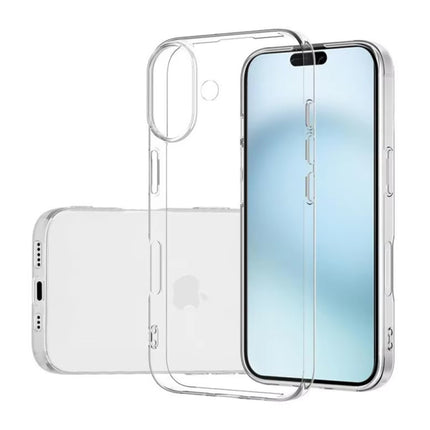 iPhone 16 Transparant Hoesje - Flexibel Silicoon Case Cover Hydrogel Helder 