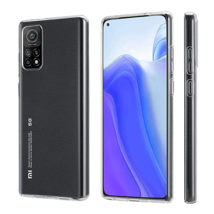 Xiaomi Mi 10T Full Body 360° Hoesje - Volledige Bescherming Transparant TPU Silicone Case + PET Screenprotector