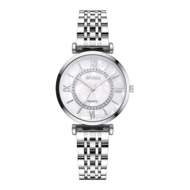 Dames Crystal Horloge - Anoloog Luxe Uurwerk voor Vrouwen