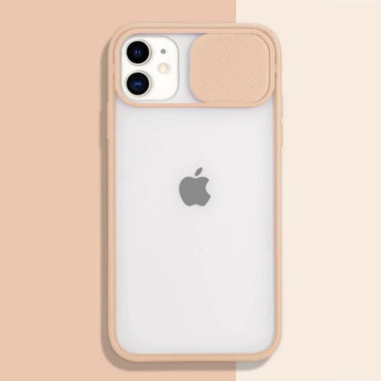 iPhone 11 Pro Max Camera Bescherming Hoesje - Zachte TPU Transparante Lens Case Cover Roze