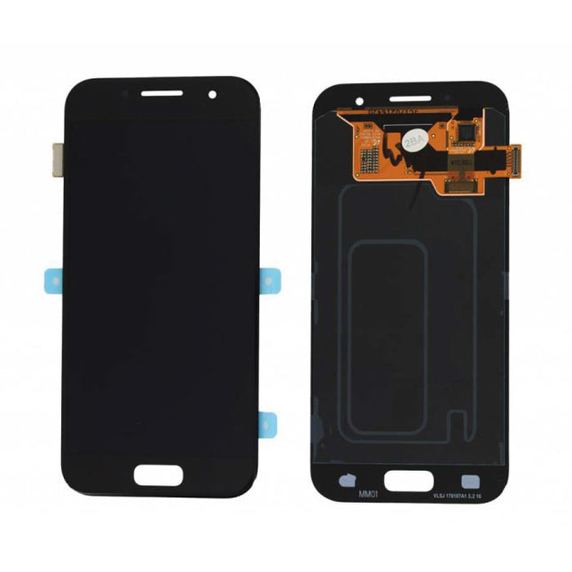 Samsung Galaxy A3 2017 A320 Scherm (Touchscreen + AMOLED + Onderdelen) A+ Kwaliteit - Zwart