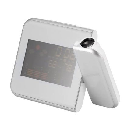 Digitale Wekker met Projectie - Alarm Klok Temperatuur Hygrometer - Zwart