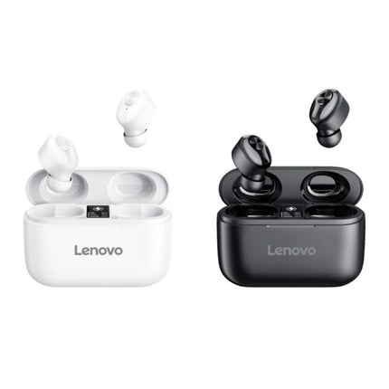HT18 Draadloze Oortjes met Opbergtasje en Ingebouwde Microfoon - Touch Control ANC Oordopjes TWS Bluetooth 5.0 Earphones Earbuds Oortelefoon Zwart