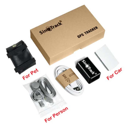 Magnetische GPS Tracker met Online Tracking - Auto Huisdier Kinderen Verloren Real Time Locator Zwart
