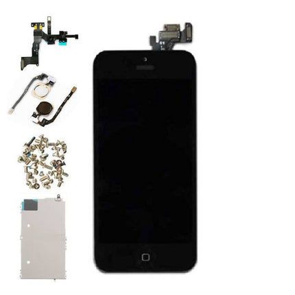 iPhone 5 Voorgemonteerd Scherm (Touchscreen + LCD + Onderdelen) AA+ Kwaliteit - Zwart + Gereedschap