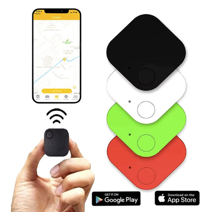 Mini Bluetooth GPS Tracker - Smart Tag Beveiliging Real Time Locator - Wit