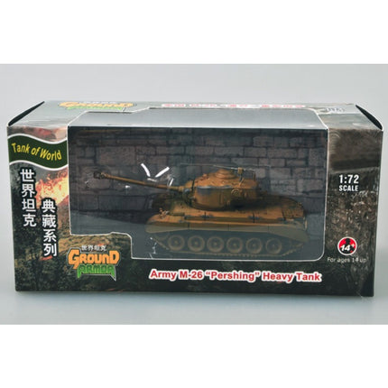 1:72 M-26 Pershing Bouwkit - Amerikaanse Leger Tank Plastic Hobby Doe-het-zelf Model 36601
