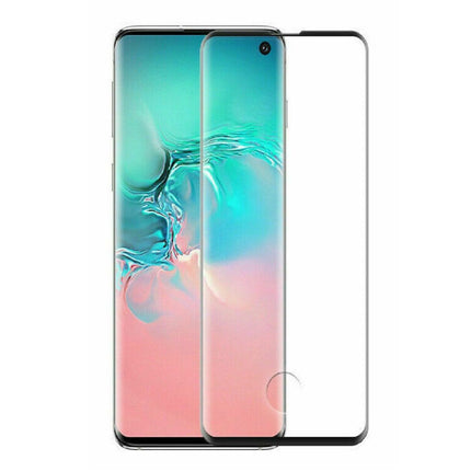 3-Pack Samsung Galaxy S10 Full Cover Screen Protector 9D Tempered Glass Film Gehard Glas Glazen