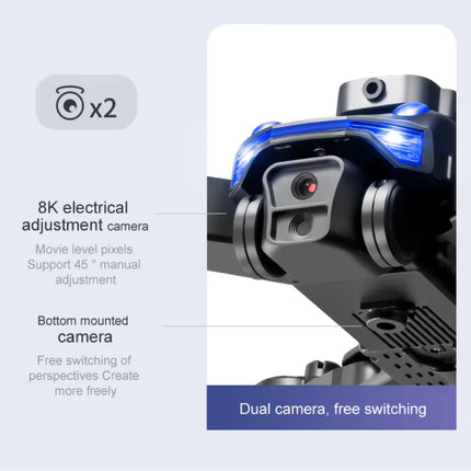 M2s RC Drone met 8K Dual Camera - WiFi Quadcopter met Obstakelvermijding - Oranje