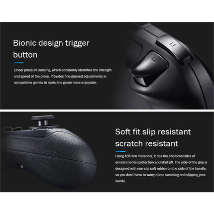 Gaming Controller voor Android/iOS/PC/PS3 - Bluetooth Gamepad Mobiele Telefoon Zwart
