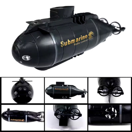 RC Duikboot met Afstandsbediening - Speelgoed Submarine Waterdicht - Zwart