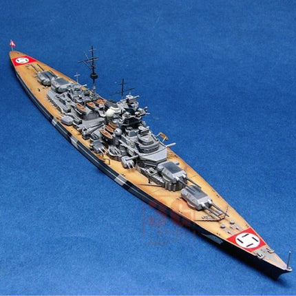 1:700 Schaal Bismarck Slagschip - Bouwkit Plastic Duits Schip Boot Hobby Doe-het-zelf Model 05711