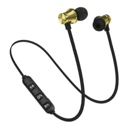 Draadloze Oortjes met Nekband Kabel - Oordopjes TWS Bluetooth 4.2 Earphones Earbuds Oortelefoon Geel