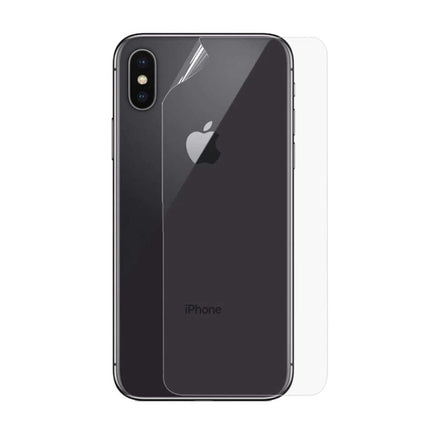 iPhone X Transparante Achterkant TPU Folie Hydrogel Protector Beschermer Cover Case
