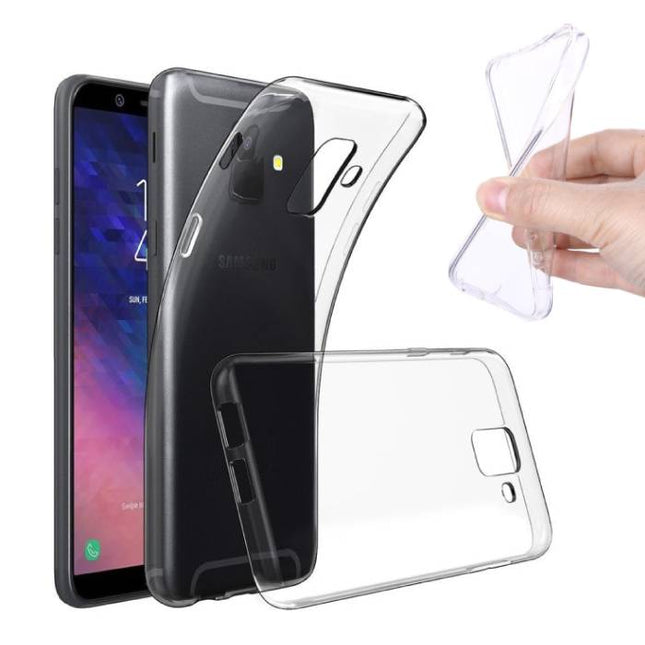 Samsung Galaxy A6 2018 Transparant Clear Case Cover Silicone TPU Hoesje 