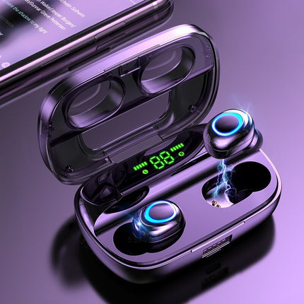 S11 Blitz Buds TWS Draadloze Smart Touch Control Oortjes Bluetooth 5.0 Ear Wireless Buds Earphones Earbuds 3500mAh Powerbank Oortelefoon Zwart