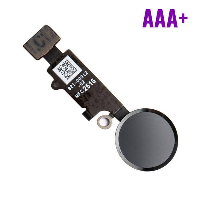 Voor Apple iPhone 7 - AAA+ Home Button Assembly met Flex Cable Zwart