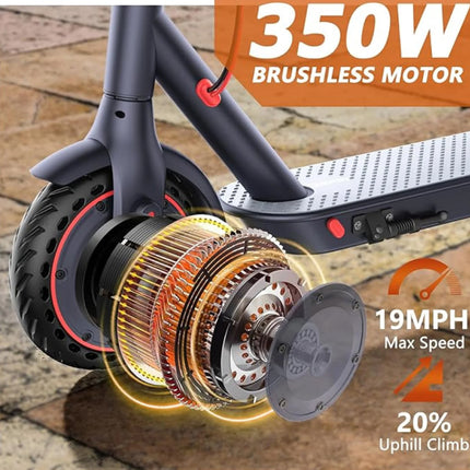 E1 Pro Vouwbare Elektrische Scooter - Smart E Step - 350W - 31 km/u - Zwart