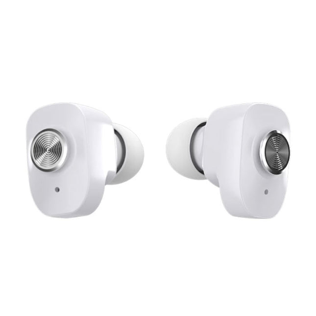 K1 3-in-1 Draadloze Oortjes + Media Speler/Powerbank Touch Bediening TWS Bluetooth 5.0 Wireless Earphones Muziek Oortelefoon Wit