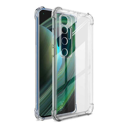 Xiaomi Mi 10S Transparant Bumper Hoesje - Clear Case Cover Silicone TPU Anti-Shock