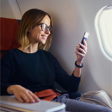 10.000mAh Mini Magnetische Qi Powerbank voor Mobiele Telefoons - PD Poort Draadloos Noodaccu Batterij Accu Blauw