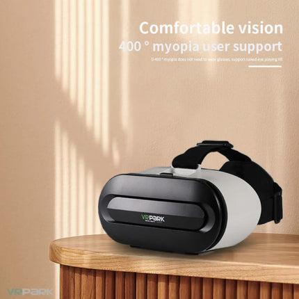 J60 Virtual Reality 3D Bril met Koptelefoon - Voor 4,5 tot 6,7 inch Telefoons - Wit
