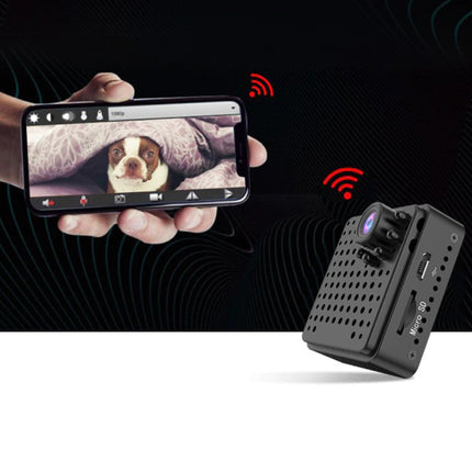 Mini Security Camera - 1080p HD Camcorder Motion Detector Alarm Zwart