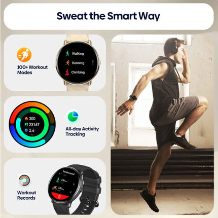GTR 3 Pro Smartwatch - Smartband Sport Activity Tracker Horloge iOS Android - Zilver