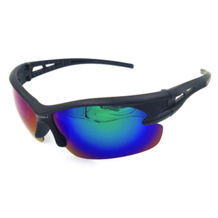 Gepolariseerde Ski Zonnebril - Sport Skibril Shades Zwart