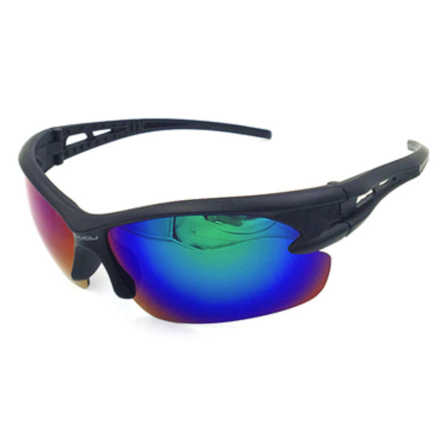 Gepolariseerde Ski Zonnebril - Sport Skibril Shades Zwart