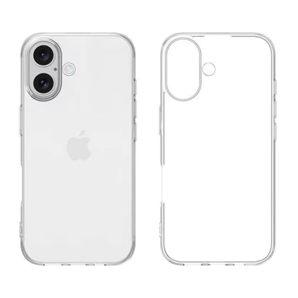 iPhone 16 Pro Max Transparant Hoesje - Flexibel Silicoon Case Cover Hydrogel Helder