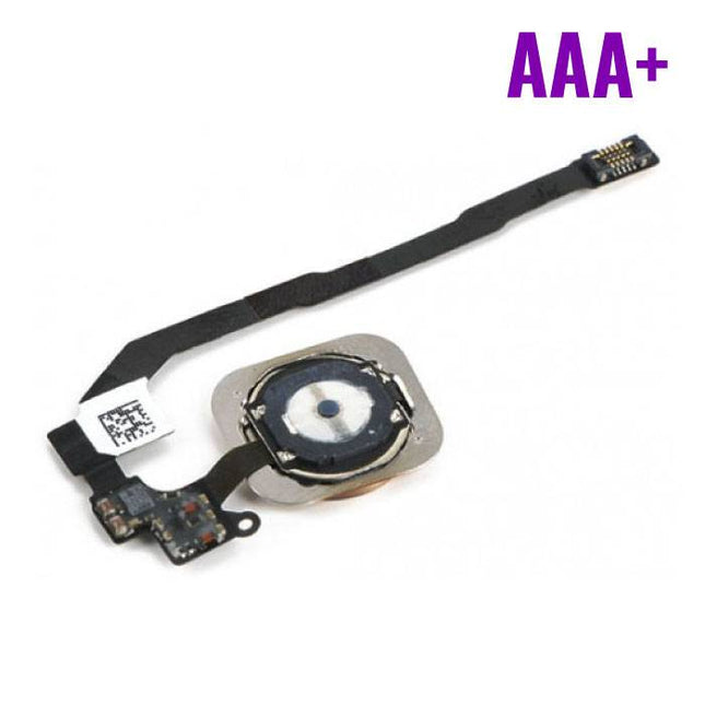 Voor Apple iPhone 5S - AAA+ Home Button Assembly met Flex Cable Zwart