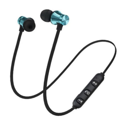 Draadloze Oortjes met Nekband Kabel - Oordopjes TWS Bluetooth 4.2 Earphones Earbuds Oortelefoon Blauw