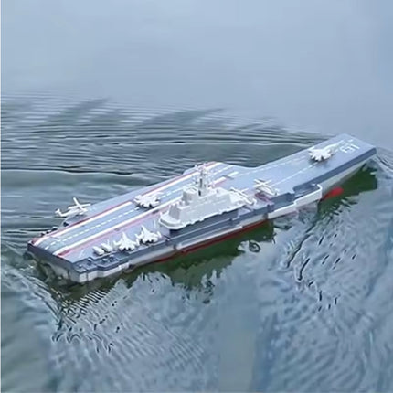 RC Mini Vliegdekschip met Afstandsbediening - Elektrisch Speelgoed Boot Schip Waterdicht