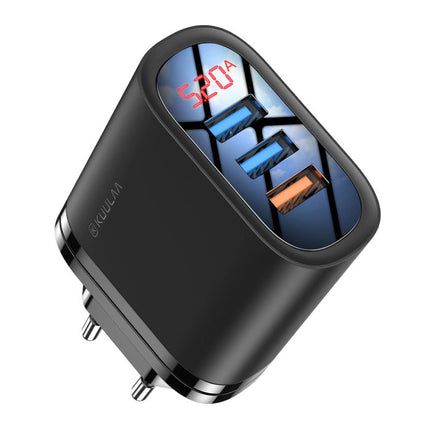 Qualcomm Quick Charge 3.0 Triple 3x Port USB Muur Oplader Wallcharger AC Thuislader Stekkerlader Adapter