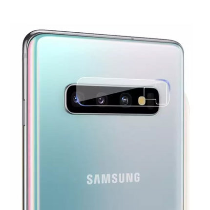 Samsung Galaxy S10 Plus Tempered Glass Camera Lens Cover - Shockproof Case Bescherming