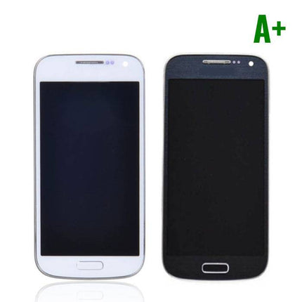 Samsung Galaxy S4 Mini Scherm (Touchscreen + AMOLED + Onderdelen) A+ Kwaliteit - Blauw/Wit 