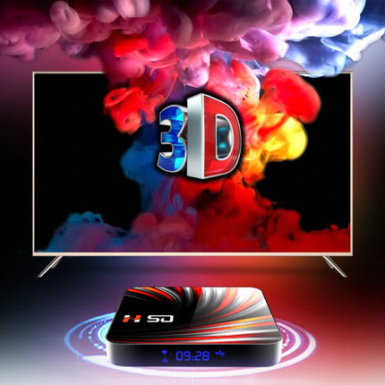 H50 TV Box Mediaspeler Android 10 - 4K - Kodi - 4GB RAM - 64GB Opslagruimte