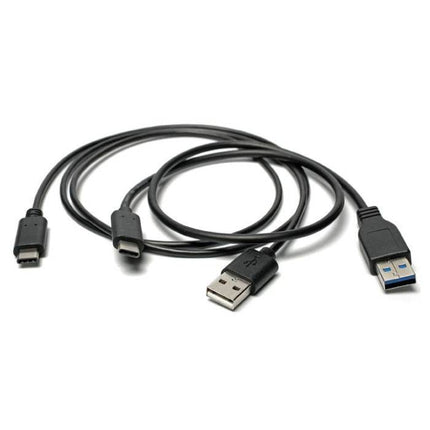 5-Pack USB 2.0 - Micro-USB Oplaadkabel Oplader Data Kabel Data Android 0.80 Meter Zwart