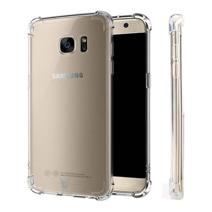 Samsung Galaxy S6 Transparant Bumper Hoesje - Clear Case Cover Silicone TPU Anti-Shock