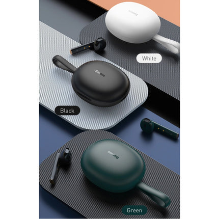 W05 Draadloze Oortjes - Qi Draadloos Opladen - True Touch Control TWS Bluetooth 5.0 Earphones Earbuds Oortelefoon Blauw