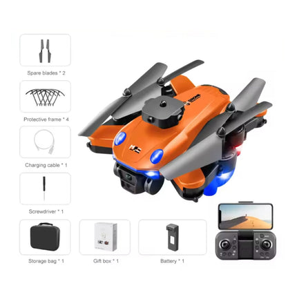 M2s RC Drone met 8K Dual Camera - WiFi Quadcopter met Obstakelvermijding - Oranje